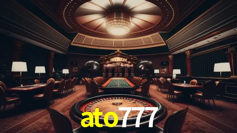 Explorando a Experiência Avançada de Cassino da ato777 Login!